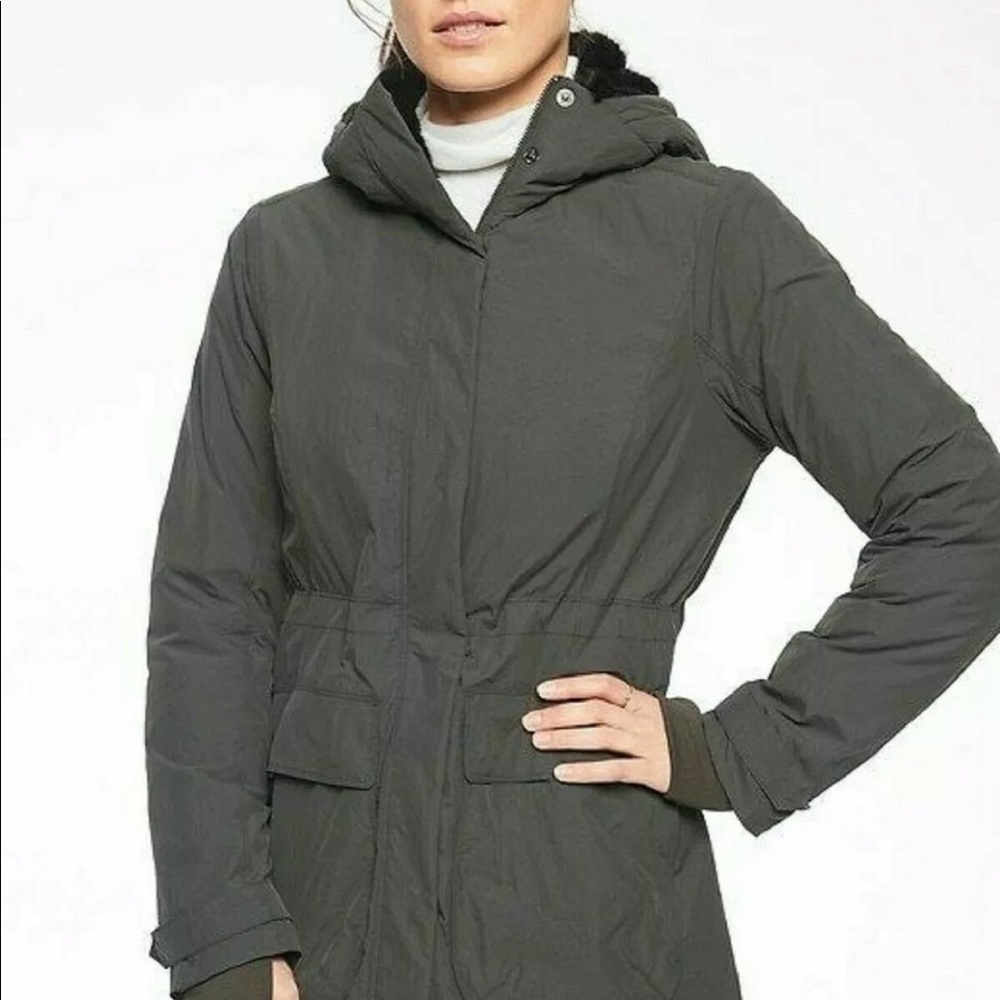 Athleta Prima-loft Parka Coat